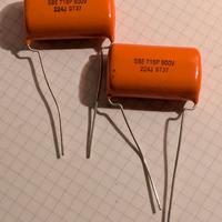 Condensatori Sprague Orange drop