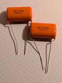 Condensatori Sprague Orange drop