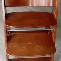 Sedia hauck con accessori