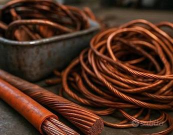 Rame pulito  6.50  rame in gomma  3 euro ritiro