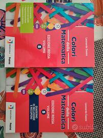libro colori della matematica ed rossa vol 5 
