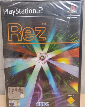 Videogioco PS2 Rez Nuovo Incelofanato Molto Raro