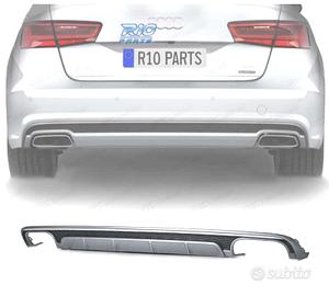 DIFFUSORE AUDI A6 S LINE 16-18 LOOK S6