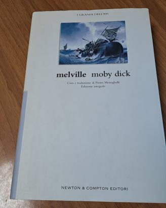 Libro "Moby dick"