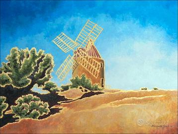 QUADRO A OLIO – IL MULINO
