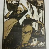 Grande xilografia originale