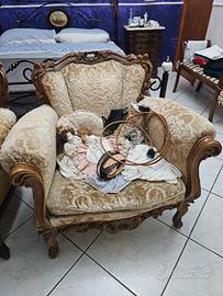 poltrone stile barocco