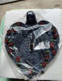 Orologio Cuore Angelo Gothic