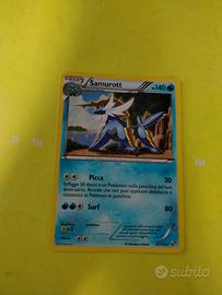 Carta Pokemon SAMUROTT del 2011