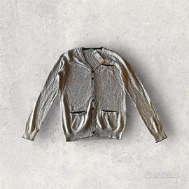 Benetton Cardigan Con Scollo V