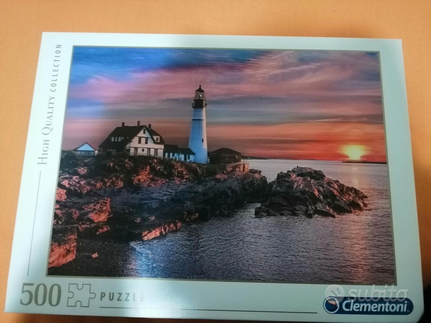 Puzzle 500 pezzi, Faro di Portland - Clementoni