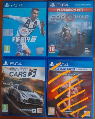 3 Videogiochi PS4 II