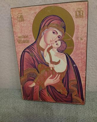 icona ortodossa Madonna con bambino 