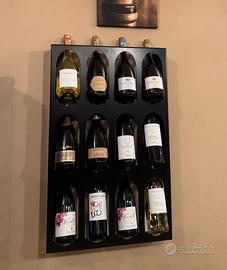 portabottiglie da parete