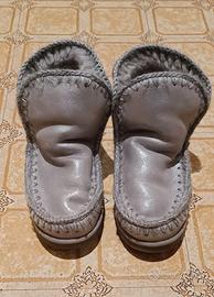 Mou boots color argento numero 40