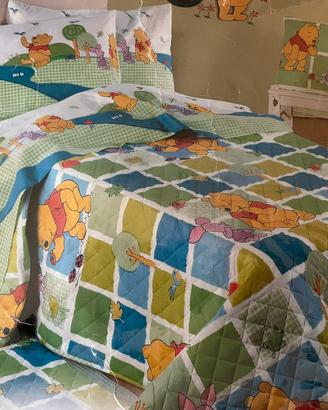 Copriletto Disney Winnei the Poih + lenzuola
