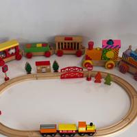 Trenini in legno