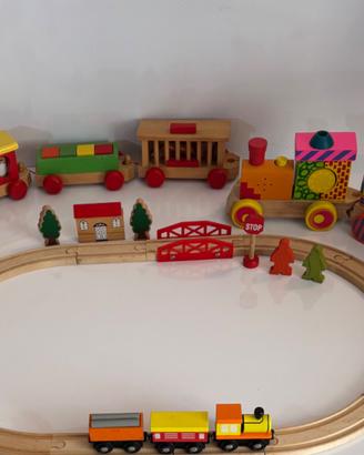 Trenini in legno
