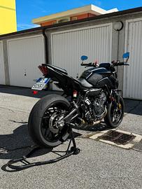 MT 07 2022 piena potenza + modifica sospensioni