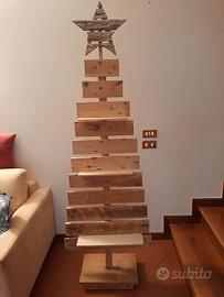 ALBERO DI NATALE IN LEGNO