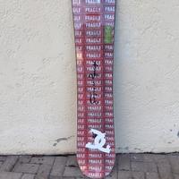 Dc Snowboard Red Fragile 159 Andy Warhol Ply