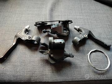 Leve freno comando deragliatore 