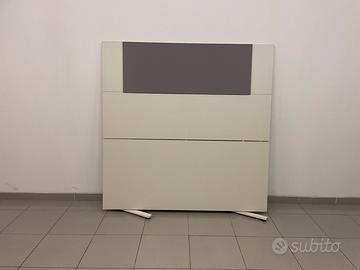 Parete divisoria  bianca cm 160x163  di altezza