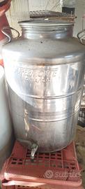 contenitore acciaio inox olio vino