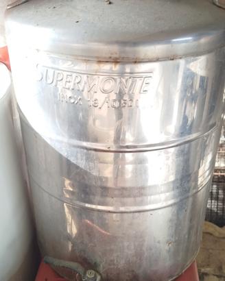 contenitore acciaio inox olio vino