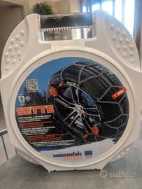 Catene neve nuove mai usate