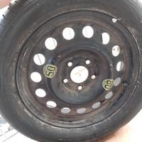 ruotino di scorta BMW X3 misure 205/55/17 