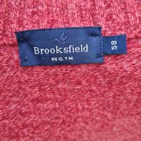 Maglione rosso Brooksfield 100% lana