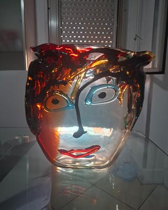 Vaso Murano Picasso Costantini 29 x 29 cm