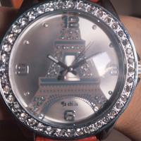orologio da polso Tour Eiffel con diamantini 