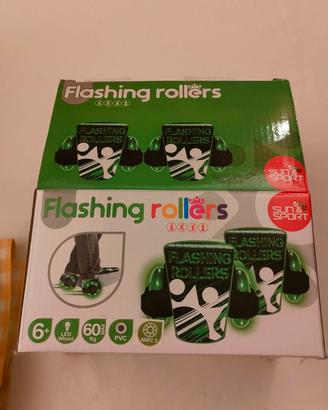 Rotelle per scarpe Flashing Rollers