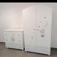 Armadio e cassettiera Pali moon