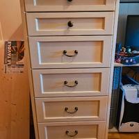 Mobile settimanale camera da letto beige