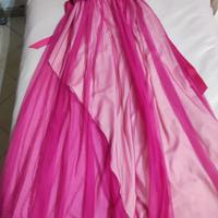 abito Relish fucsia in tulle 