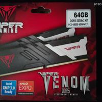 64gb DDR5 6000 CL30 Patriot Viper Venom