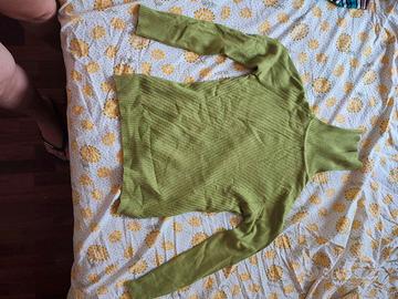 Maglione Dolcevita Verde Oliva / Pistacchio
