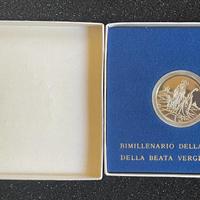 Vaticano 1984 500 Lire Argento Vergine Maria proof
