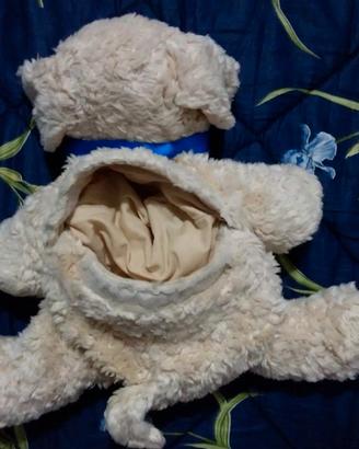 Cagnolino peluche porta pigiama