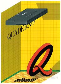 Poster Glaser x Olivetti- "Quaderno"