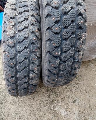 Gomme invernali chiodate
