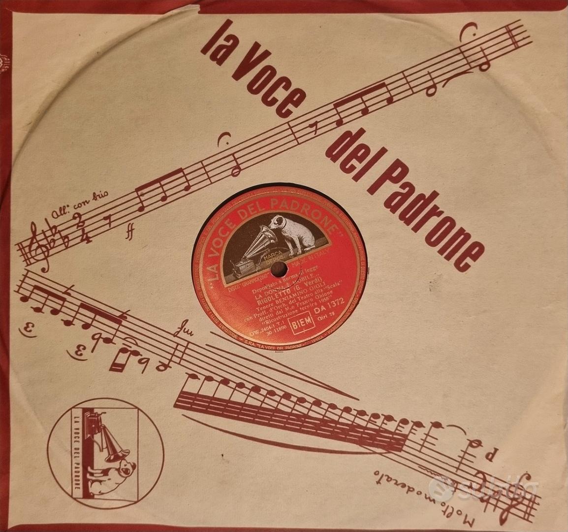 Vinile La voce del padrone 1956 Musica e Film In vendita a Aosta
