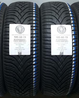4 GOMME 185 60 15 BFGOODRICH A73398