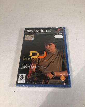 DJ DECKS & FX Claudio Coccoluto PS2 Sigillato