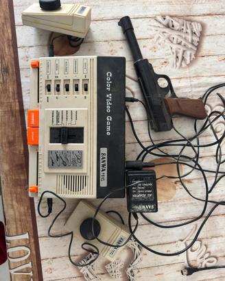 Retrogame color video game sanwa 9012 con pistola