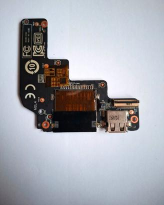 scheda I/O per notebook