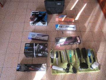 ATTREZZI-ACCESSORI DA PARRUCCHIERI E X CAPELLI